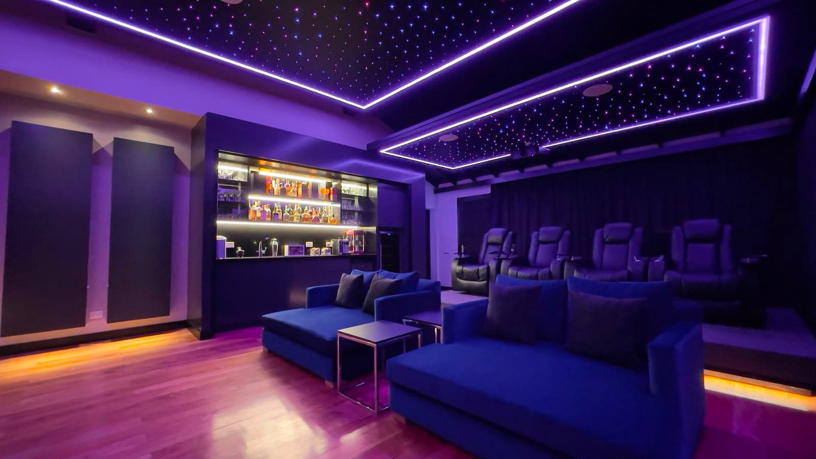 Cine en Casa y Cielo Estrellado